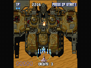 Sonic Wings Special screenshot 5 for Sega Saturn